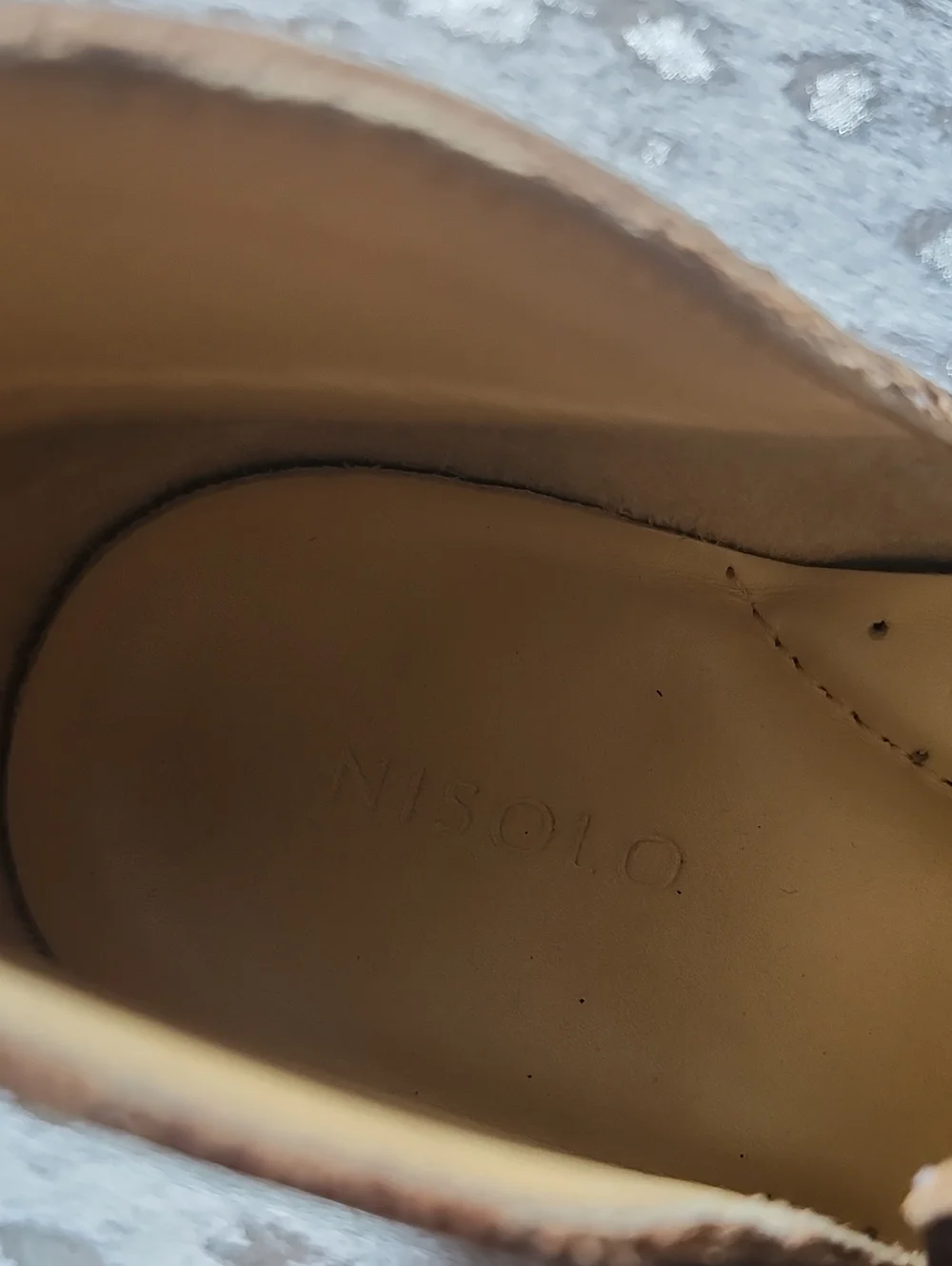 Nisolo Everyday Ankle Booties Mia Auburn Brown Leather Sz7